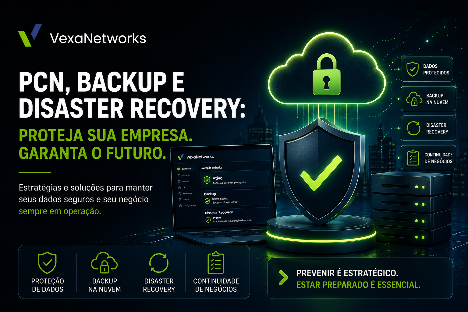 Plano de Continuidade de Negócios: Como Proteger Sua Empresa com Backup e Disaster Recovery