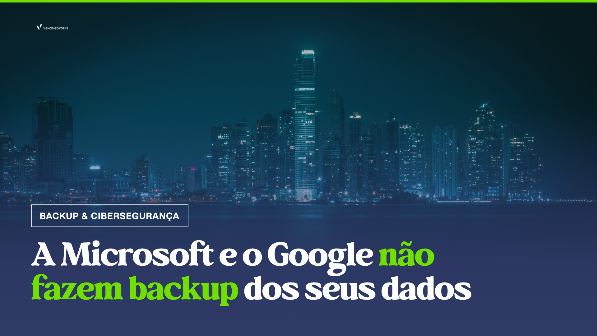 Backup do Microsoft 365 e Google Workspace: por que a Microsoft e o Google não protegem seus dados